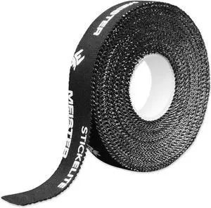 Meister StickElite Professional Porous Athletic Tape - 15yd x 1/2" - BK - 2 | Extra sticky & breathable finger & toe tape for climbing, BJJ, basketball, volleyball and all sports Meister StickElite Professional Porous Athletic Tape - 15yd x 1/2" - BK - 2 | Extra sticky & breathable finger & toe tape for climbing, BJJ, basketball, volleyball and all sports