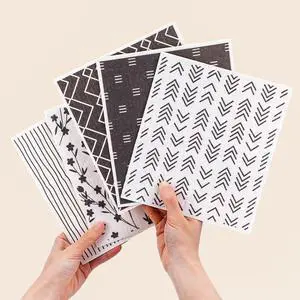 Mabor 5 Pcs Swedish Dishcloths for Kitchen Geometric Washable Dish Rags Reusable Cleaning Paper Towels Absorbent Counter Dish Cloth Kitchen Mabor 5 Pcs Swedish Dishcloths for Kitchen Geometric Washable Dish Rags Reusable Cleaning Paper Towels Absorbent Counter Dish Cloth Kitchen