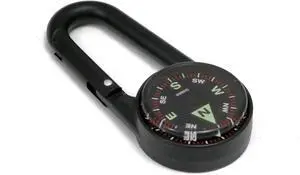Coghlan's Compass Carabiner, Liquid-Filled Navigation Tool for Hiking, Camping, Survival & Orienteering Coghlan's Compass Carabiner, Liquid-Filled Navigation Tool for Hiking, Camping, Survival & Orienteering