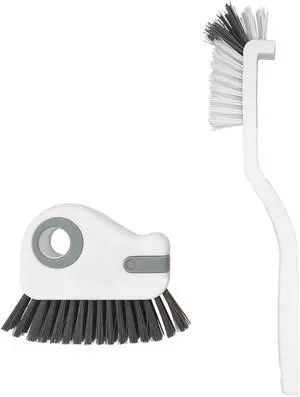 2pcs 2 in 1 Groove Crevice Cleaning Brush Window Track Cleaning Tools,Multifunction Grout Cleaner Tool Crevice Cleaning Brush with Hidden Scraper for Sliding Door Track,Window Sill,Window Seal 2pcs 2 in 1 Groove Crevice Cleaning Brush Window Track Cleaning Tools,Multifunction Grout Cleaner Tool Crevice Cleaning Brush with Hidden Scraper for Sliding Door Track,Window Sill,Window Seal