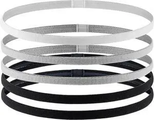 Girls Sport Headbands Non-Slip Hairband - Athletic Grip Elastic Single Skinny Sweatbands for Guide Sweat When Running Soccer Basketball Yoga Tennis Cycling 10 Pack Girls Sport Headbands Non-Slip Hairband - Athletic Grip Elastic Single Skinny Sweatbands for Guide Sweat When Running Soccer Basketball Yoga Tennis Cycling 10 Pack