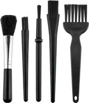 5 PCS Mini Keyboard Brushes, Anti-Static Brush for Small Spaces | 5 Different Types of Cleaning Brushes, Portable Nylon Bristle Brush, for Cleaning Small Crevices and Crannies 5 PCS Mini Keyboard Brushes, Anti-Static Brush for Small Spaces | 5 Different Types of Cleaning Brushes, Portable Nylon Bristle Brush, for Cleaning Small Crevices and Crannies