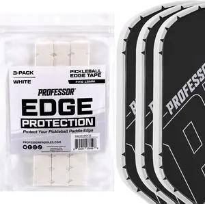 Professor Pickleball Edge Guard Tape Pickleball Paddle Edge Tape for Ultimate Protection Fits 12mm-16mm Paddles - Easy Application, No Wrinkling Professor Pickleball Edge Guard Tape Pickleball Paddle Edge Tape for Ultimate Protection Fits 12mm-16mm Paddles - Easy Application, No Wrinkling