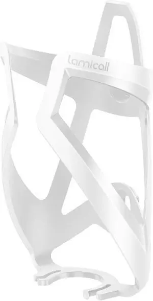 Lamicall Bike Water Bottle Holder - 1.2 Oz Ultralight Bike Cup Holder | Sturdy Bicycle Drink Cage, Cycling Bike Water Bottle Cage with Screw Tool, for 2.75-3.94" Diameter Bottles, White Lamicall Bike Water Bottle Holder - 1.2 Oz Ultralight Bike Cup Holder | Sturdy Bicycle Drink Cage, Cycling Bike Water Bottle Cage with Screw Tool, for 2.75-3.94" Diameter Bottles, White