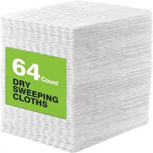 HOMEXCEL Dry Sweeping Cloths for Swiffer Sweeper 64 Count Disposable | Refills for Floor Mopping & Cleaning, Disposable Duster Pads, Not Include Mop, Picks Up Dust & Hair, Quick & Easy to Use HOMEXCEL Dry Sweeping Cloths for Swiffer Sweeper 64 Count Disposable | Refills for Floor Mopping & Cleaning, Disposable Duster Pads, Not Include Mop, Picks Up Dust & Hair, Quick & Easy to Use