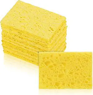 20Pcs Soldering Sponge Soldering Iron Cleaning Sponge Solder Sponges Welding Clean Pads Square Replacement Cleaning Pads 20Pcs Soldering Sponge Soldering Iron Cleaning Sponge Solder Sponges Welding Clean Pads Square Replacement Cleaning Pads