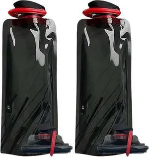 Jinora 2 Pack Collapsible Water Bottles for Travel 23oz Foldable Water Bottle with Carabiner,Leakproof BPA-Free Water Jup, Portable Reusable Water Bottle for Hiking,Sports,Camping,Biking Jinora 2 Pack Collapsible Water Bottles for Travel 23oz Foldable Water Bottle with Carabiner,Leakproof BPA-Free Water Jup, Portable Reusable Water Bottle for Hiking,Sports,Camping,Biking
