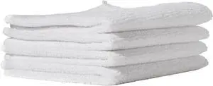Furniture Clinic Pack of 4 Microfiber Cloths Lint Free - White Cleaning Cloths - Reusable and Washable Furniture Clinic Pack of 4 Microfiber Cloths Lint Free - White Cleaning Cloths - Reusable and Washable