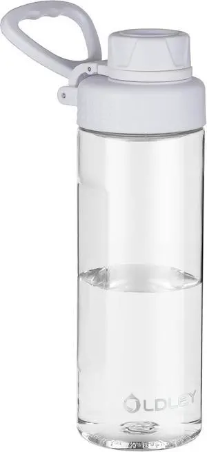 OLDLEY Water Bottles 20oz BPA Free Tritan Water Bottle with Carry Handle and Spout Lid, Leakproof Kids Water Bottle for Home,Travel, School, Outdoors, Transparent OLDLEY Water Bottles 20oz BPA Free Tritan Water Bottle with Carry Handle and Spout Lid, Leakproof Kids Water Bottle for Home,Travel, School, Outdoors, Transparent