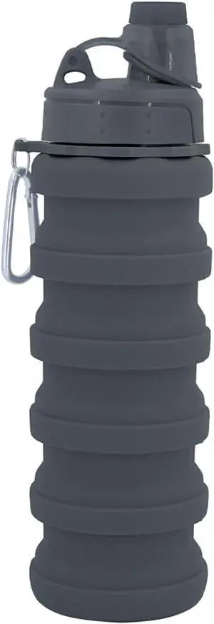Collapsible Water Bottles Travel water bottle Sports Portable Sport Water Bottle Reusable Water Bottles comes with mountaineering Buckle 500ml silicone Water-proof camping water bottle Collapsible Water Bottles Travel water bottle Sports Portable Sport Water Bottle Reusable Water Bottles comes with mountaineering Buckle 500ml silicone Water-proof camping water bottle