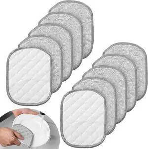 TIESOME 10Pcs Double Side Non Scratch Wire Dishcloth Reusable Washing Cloth | Newly Upgraded Multipurpose Wire Dishwashing Rags for Wet and Dry Round Wire Washing Cloth for Kitchen, Sinks, Pots, Pans TIESOME 10Pcs Double Side Non Scratch Wire Dishcloth Reusable Washing Cloth | Newly Upgraded Multipurpose Wire Dishwashing Rags for Wet and Dry Round Wire Washing Cloth for Kitchen, Sinks, Pots, Pans