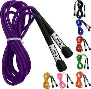 MRX 9" PVC Jump Rope for Cardio Fitness - Versatile Jump Rope for Both Kids and Adults - Great Jump Rope for Exercise MRX 9" PVC Jump Rope for Cardio Fitness - Versatile Jump Rope for Both Kids and Adults - Great Jump Rope for Exercise