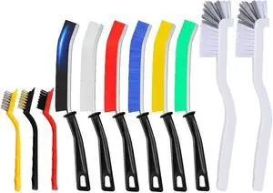 TuTuYa 11PCS Cleaning Brush Set, Deep Cleaning Groove Gap Cleaning Tool | Remove Stubborn Dirt, Crevice Brush Reach into Deep and Narrow Space, Right-angel Brush and Wire Brush Design for Kitchen TuTuYa 11PCS Cleaning Brush Set, Deep Cleaning Groove Gap Cleaning Tool | Remove Stubborn Dirt, Crevice Brush Reach into Deep and Narrow Space, Right-angel Brush and Wire Brush Design for Kitchen