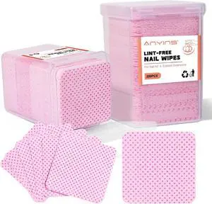 Lint Free Nail Wipes, 400PCS Lint Free Wipes Non-Woven Fabric Nail Polish Remover Super Absorbent Soft Cotton Pads for Lash Extensions Glue Cleaning Salon Supplies & Home DIY Lint Free Nail Wipes, 400PCS Lint Free Wipes Non-Woven Fabric Nail Polish Remover Super Absorbent Soft Cotton Pads for Lash Extensions Glue Cleaning Salon Supplies & Home DIY
