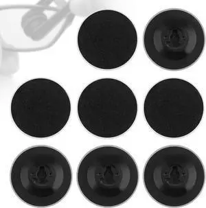 8pcs Eyeglass Cleaner Pads Replacement, Eyeglass Lens Cleaner Pads for Peeps CarbonKlean Eye Glasses Cleaning Brush Pad Tool for Cleaning Fingerprint Debris (Black) 8pcs Eyeglass Cleaner Pads Replacement, Eyeglass Lens Cleaner Pads for Peeps CarbonKlean Eye Glasses Cleaning Brush Pad Tool for Cleaning Fingerprint Debris (Black)