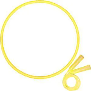 Poen 2 Pcs Detachable 23" Hoop and 7.3 Ft Jump Rope Set Poen 2 Pcs Detachable 23" Hoop and 7.3 Ft Jump Rope Set