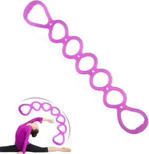 7 Ring Stretch Resistance Exercise Band, BetterJonny Workout Bands Yoga StretchingFoot, Leg and Arm Exerciser for Home or Fitness Center Workout Walking Exercise 7 Ring Stretch Resistance Exercise Band, BetterJonny Workout Bands Yoga StretchingFoot, Leg and Arm Exerciser for Home or Fitness Center Workout Walking Exercise