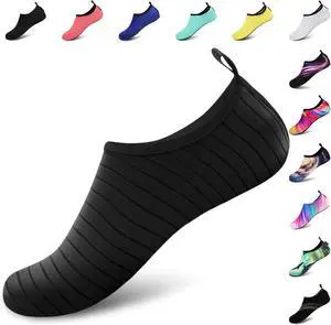 VIFUUR Water Shoes for Men Women Barefoot Quick Dry Aqua Socks Slip On | Lightweight, Breathable Upper, Flexible Sole, Drainage Design, Easy Slip-On Fit for Water Activities VIFUUR Water Shoes for Men Women Barefoot Quick Dry Aqua Socks Slip On | Lightweight, Breathable Upper, Flexible Sole, Drainage Design, Easy Slip-On Fit for Water Activities