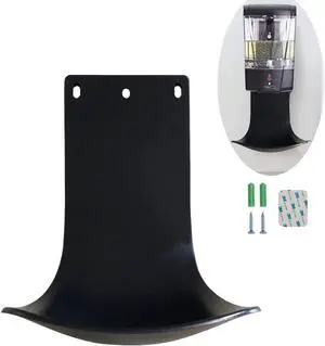 Drip Tray for Wall Mounted Soap Dispenser, Dispenser Stand | Durable/ABS/Prevent Dripping and Spraying(Black) Drip Tray for Wall Mounted Soap Dispenser, Dispenser Stand | Durable/ABS/Prevent Dripping and Spraying(Black)