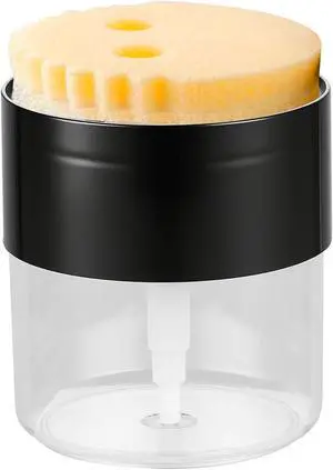 Soap Dispenser Flower Compatible with Scrub Daddy | Refillable Kitchen Sink Pump Dispenser,BPA Free,1PC Soap Dispenser Flower Compatible with Scrub Daddy | Refillable Kitchen Sink Pump Dispenser,BPA Free,1PC
