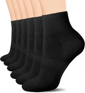Ipletix 6 Pairs Ankle Socks for Women, Athletic Cotton Socks | Soft Breathable Material,Ideal for Gym & Running,Quarter Socks,Mini Crew,Casual Wear Ipletix 6 Pairs Ankle Socks for Women, Athletic Cotton Socks | Soft Breathable Material,Ideal for Gym & Running,Quarter Socks,Mini Crew,Casual Wear