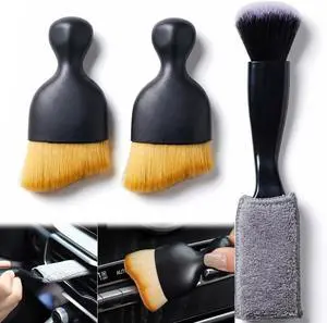 3 Pcs Exquisite Microfiber Duster Brushes, Car Detailing Brushes, Feather Duster, Efficient Dust Removal, Cleaning Tool Perfect for Computers, Keyboards, Car Interior, Photo Frames, Digital Devices 3 Pcs Exquisite Microfiber Duster Brushes, Car Detailing Brushes, Feather Duster, Efficient Dust Removal, Cleaning Tool Perfect for Computers, Keyboards, Car Interior, Photo Frames, Digital Devices
