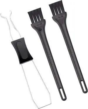 1 PCS Keycap Puller Switch Puller with 2 Cleaning Brushes | For Mechanical Keyboard, Fixing & Removal Tool, Stainless Steel 1 PCS Keycap Puller Switch Puller with 2 Cleaning Brushes | For Mechanical Keyboard, Fixing & Removal Tool, Stainless Steel