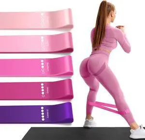 Resistance Bands for Working Out, 5 Levels Exercise Bands Set | Stretch Bands for Exercise for Women&Men, Workout Bands for Fitness, Yoga, Pilates, Physical Therapy Resistance Bands for Working Out, 5 Levels Exercise Bands Set | Stretch Bands for Exercise for Women&Men, Workout Bands for Fitness, Yoga, Pilates, Physical Therapy