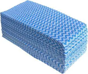 Disposable Cleaning Cloths Multi-Purpose Heavy Duty Disposable Dish Cloth Dish Rags for Kitchen, 7.87 x 15.75 inches -50 Counts/Pack,Blue Disposable Cleaning Cloths Multi-Purpose Heavy Duty Disposable Dish Cloth Dish Rags for Kitchen, 7.87 x 15.75 inches -50 Counts/Pack,Blue