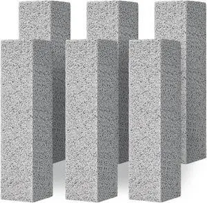4TH Pumice Stone for Toilet Bowl Cleaning,Pumice Stick Powerfully Away Limescale Stain,Hard Water Ring, Calcium Buildup,Iron&Rust. Remover for Tile/Bath-tub/Sink/Grill - 6 Pack 4TH Pumice Stone for Toilet Bowl Cleaning,Pumice Stick Powerfully Away Limescale Stain,Hard Water Ring, Calcium Buildup,Iron&Rust. Remover for Tile/Bath-tub/Sink/Grill - 6 Pack