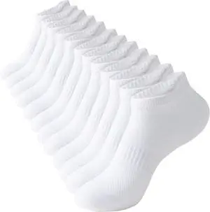 ACCFOD Womens Ankle Socks Athletic Running Low Cut Socks With Tab 6 Pairs ACCFOD Womens Ankle Socks Athletic Running Low Cut Socks With Tab 6 Pairs