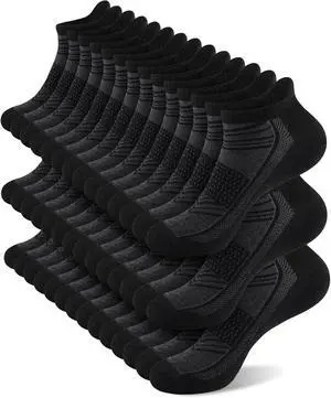 shnn 14 Pairs Mens/Womens Ankle Socks Breathable Casual Low Cut Short Socks for Men/Women with Heel Tab shnn 14 Pairs Mens/Womens Ankle Socks Breathable Casual Low Cut Short Socks for Men/Women with Heel Tab