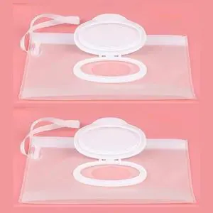 2 Pcs White Baby Wipes Case Travel Holder, Wipe Case Travel Holder Keeps Wipes Moist Set of Wet Diaper Portable Travel On The Go Refillable Dispenser Waterproof Wipe Container with Sealed Diapering 2 Pcs White Baby Wipes Case Travel Holder, Wipe Case Travel Holder Keeps Wipes Moist Set of Wet Diaper Portable Travel On The Go Refillable Dispenser Waterproof Wipe Container with Sealed Diapering