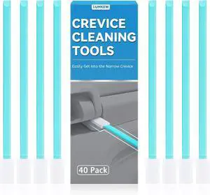 Lumkew Crevice Cleaning Brush Tool Toilet Seat Crack Gaps Cleaner, 40pcs | Long Handle, Disposable Small Spaces Cleaning Brushes for Cleaner Under Toilet Seats Hinges Lid Base Back Corner Crevice Lumkew Crevice Cleaning Brush Tool Toilet Seat Crack Gaps Cleaner, 40pcs | Long Handle, Disposable Small Spaces Cleaning Brushes for Cleaner Under Toilet Seats Hinges Lid Base Back Corner Crevice