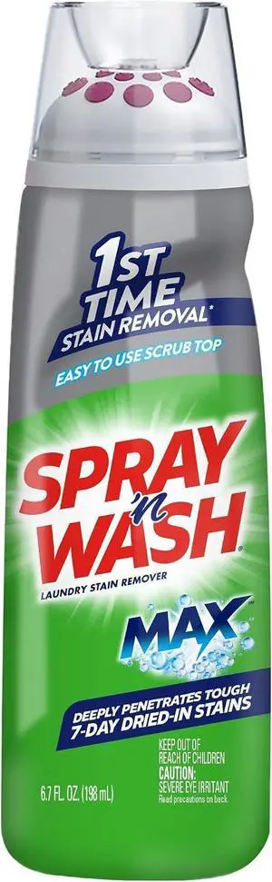 Spray 'n Wash Max Gel Pre-Treat Laundry Stain Stick, 6.7 oz Stain Remover Stick Spray 'n Wash Max Gel Pre-Treat Laundry Stain Stick, 6.7 oz Stain Remover Stick
