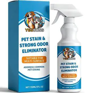Pet Stain & Strong Odor Eliminator, Dog Cat Pee Urine Destroyer - 5oz | Cleaner Spray for Pet Stain Remover, Urine, Poop, Pee, Deodorizer for Carpet, Upholstery, Air Freshener in Home & Car Pet Stain & Strong Odor Eliminator, Dog Cat Pee Urine Destroyer - 5oz | Cleaner Spray for Pet Stain Remover, Urine, Poop, Pee, Deodorizer for Carpet, Upholstery, Air Freshener in Home & Car