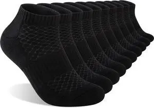 Monxiery Mens 100% Cotton Cushioned Ankel Socks, Athletic Performance Running Moisture Wicking Breathable socks Monxiery Mens 100% Cotton Cushioned Ankel Socks, Athletic Performance Running Moisture Wicking Breathable socks