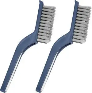 Stiff Bristle Brush - Hard Bristle Crevice Cleaning Brush Tools for Household, Kitchen, Bathroom, Window, Toilet, Corners, Multi Purpose Hard Bristle Brushes for Deep Cleaning Gap(2 pcs) Stiff Bristle Brush - Hard Bristle Crevice Cleaning Brush Tools for Household, Kitchen, Bathroom, Window, Toilet, Corners, Multi Purpose Hard Bristle Brushes for Deep Cleaning Gap(2 pcs)