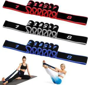 Fitness Resistance Bands with Handles, 2026 Upgrade Fitness Resistance Band for Stretching and Yoga, Fashion Puller Exercise, Adjustable Leg Stretcher Bands for Full Body Stretching Shaping Fitness Resistance Bands with Handles, 2026 Upgrade Fitness Resistance Band for Stretching and Yoga, Fashion Puller Exercise, Adjustable Leg Stretcher Bands for Full Body Stretching Shaping