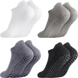 Soft Cotton Blend, Terry Cushion, Non Slip Grip, for Mens Yoga, Martial Arts, Lounging at Home, Size 6-9 Soft Cotton Blend, Terry Cushion, Non Slip Grip, for Mens Yoga, Martial Arts, Lounging at Home, Size 6-9