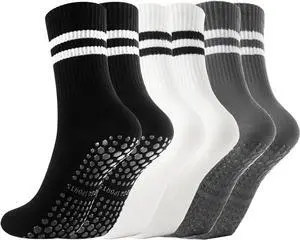 Non Slip Yoga Grip Pilates Socks for Women and Men Anti Slipper Grippy Socks for Ballet, Hospital, Dance Non Slip Yoga Grip Pilates Socks for Women and Men Anti Slipper Grippy Socks for Ballet, Hospital, Dance