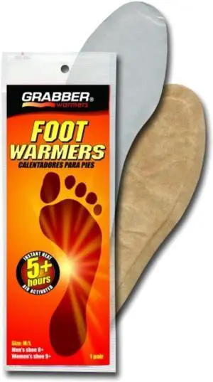 Grabber Foot Warmer Insole, Medium/Large Grabber Foot Warmer Insole, Medium/Large