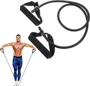 Resistance Bands Workout Exercise Tube Resistance Bands with Handles Resistance Bands Workout Exercise Tube Resistance Bands with Handles