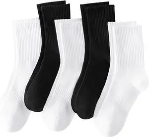 Rehelu Womens Crew Socks Cotton Long Gym Socks Lightweight Athletic Running Socks Rehelu Womens Crew Socks Cotton Long Gym Socks Lightweight Athletic Running Socks