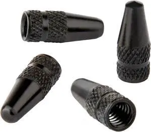 Presta Valve Caps - Anodized Aluminum - Use On Presta/French Valves - Designs: Bullet, Rocket, Hamburger, Pocket Rocket (4 Pack) Presta Valve Caps - Anodized Aluminum - Use On Presta/French Valves - Designs: Bullet, Rocket, Hamburger, Pocket Rocket (4 Pack)