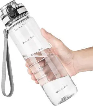 OLDLEY 32 oz Water Bottle, Motivational Water Bottle with Time Marker, Sports Water Bottle With Strap, Leakproof & BPA Free Large Water Bottles for School, Gym, Travel, Outdoor, Tritan, Transparent OLDLEY 32 oz Water Bottle, Motivational Water Bottle with Time Marker, Sports Water Bottle With Strap, Leakproof & BPA Free Large Water Bottles for School, Gym, Travel, Outdoor, Tritan, Transparent