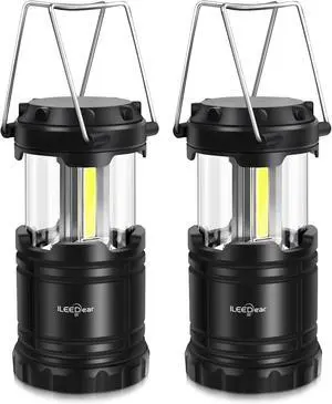 LED Camping Lantern, Battery Operated, 2 Pack | Adjustable brightness, collapsible design, camping essentials, emergency, hurricane, storm, power outage, outdoor LED Camping Lantern, Battery Operated, 2 Pack | Adjustable brightness, collapsible design, camping essentials, emergency, hurricane, storm, power outage, outdoor