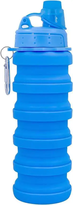 Collapsible Water Bottles Travel water bottle Sports Portable Sport Water Bottle Reusable Water Bottles comes with mountaineering Buckle 500ml silicone Water-proof camping water bottle Collapsible Water Bottles Travel water bottle Sports Portable Sport Water Bottle Reusable Water Bottles comes with mountaineering Buckle 500ml silicone Water-proof camping water bottle