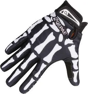 Azarxis Skeleton Gloves Adjustable Lightweight Racing Skull Sports Work Bone Gloves Anti-Slip Breathable for Men & Women Motorcycle, Cycling, Biking, Workout Azarxis Skeleton Gloves Adjustable Lightweight Racing Skull Sports Work Bone Gloves Anti-Slip Breathable for Men & Women Motorcycle, Cycling, Biking, Workout
