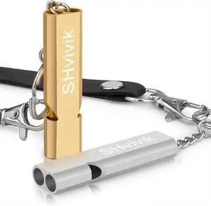 Emergency Whistle, 2PCS Premium Safety Survival Whistles with Lanyard Keychain, High Pitch Double Tubes for Outdoor Hiking Camping Hunting Fishing Boating Emergency Whistle, 2PCS Premium Safety Survival Whistles with Lanyard Keychain, High Pitch Double Tubes for Outdoor Hiking Camping Hunting Fishing Boating